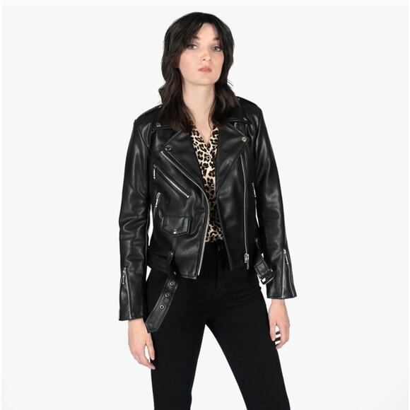 Straight To Hell - Vegan Commando II Genuine Leather - Size L - Picture 1 of 11